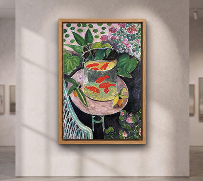 Original Henri Matisse Painting Print, Goldfish