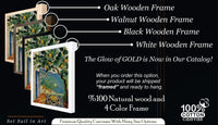Amalfi Coast Lemon Tree Oil Painting, Vibrant Mediterranean Print