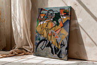 Jean Metzinger At the Cycle-Race Track Canvas, Cubist Cycling Wall Art