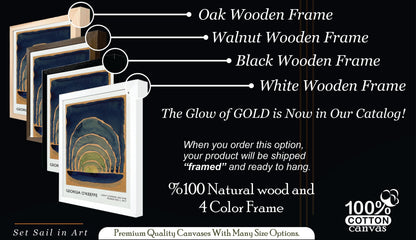 Georgia O'Keeffe Exhibition Poster, Light Coming on the Plains I 1917
