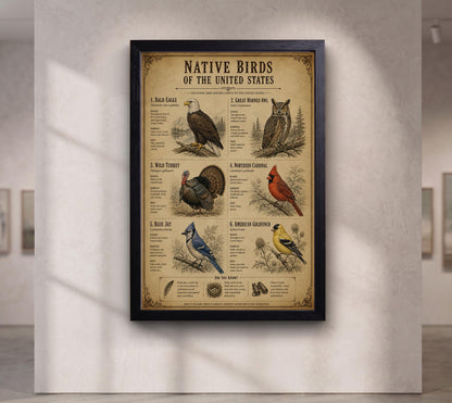 Native Birds of the United States | Vintage