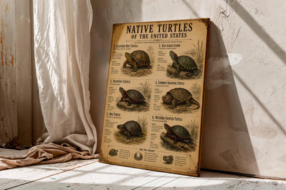 Native Turtles of the United States | Vintage