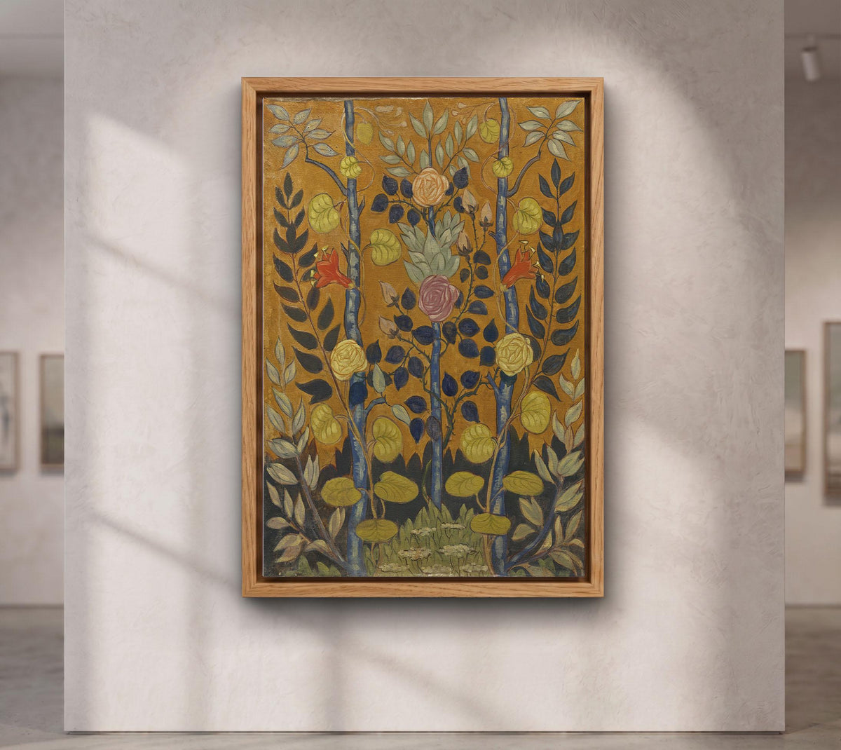 Emile Bernard Les Roses Canvas Wall Art, Vintage