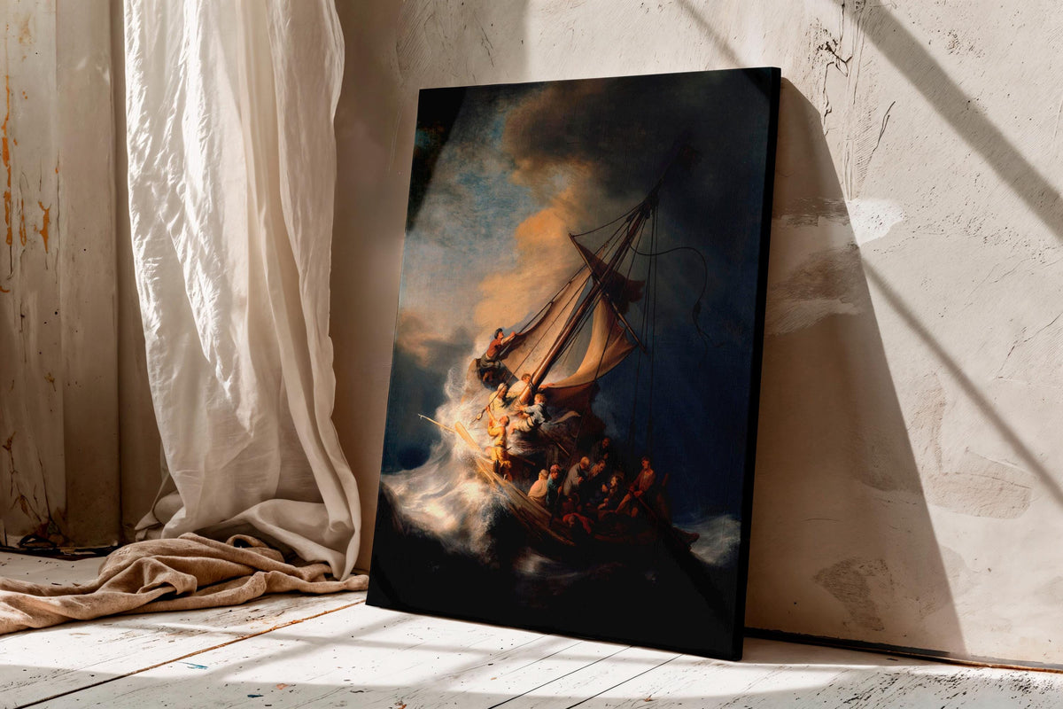 The Storm on the Sea of Galilee Rembrandt