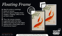 Orange Koi Fish Wall Art