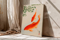 Orange Koi Fish Wall Art