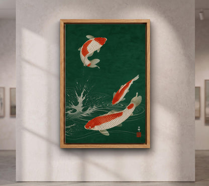 Japanese Koi Fish, Ohara Koson