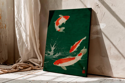 Japanese Koi Fish, Ohara Koson