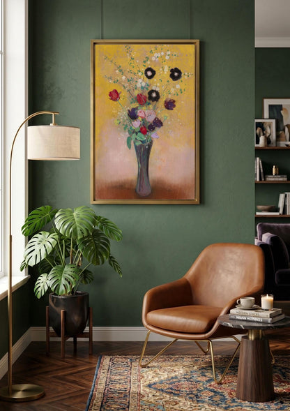 Vase of Flowers by Odilon Redon