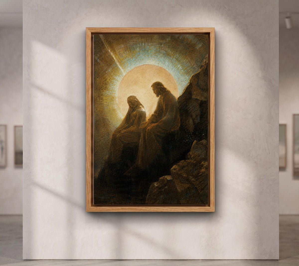 Christ Consoling the Mourning Woman