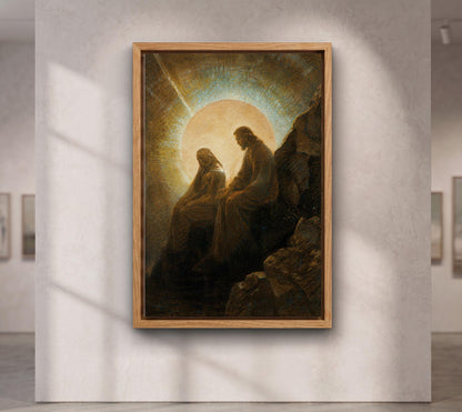 Christ Consoling the Mourning Woman