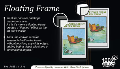 Vintage Frog Reading Poster – Tomi Ungerer