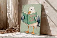 Pooping On People,Reading Seagull Wall Art