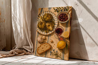 Mediterranean Kitchen Wall Art, Artichoke Still