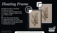 Botanical Olive Branch Art, Olive Green Mediterranean Canvas Print