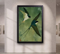 Japanese Swallow Art, Kacho-ga Art