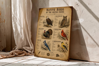 Native Birds of the United States | Vintage