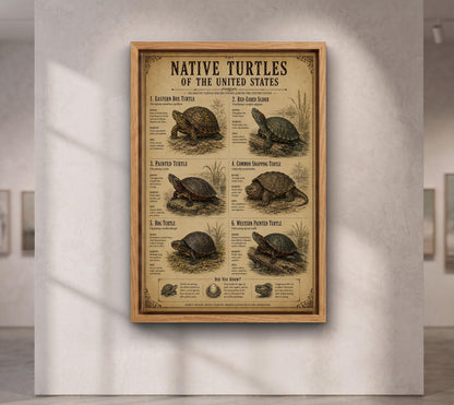 Native Turtles of the United States | Vintage