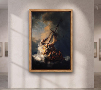 The Storm on the Sea of Galilee Rembrandt