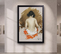 William Merritt Chase Japanese Woman with Kimono