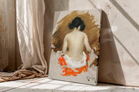 William Merritt Chase Japanese Woman with Kimono