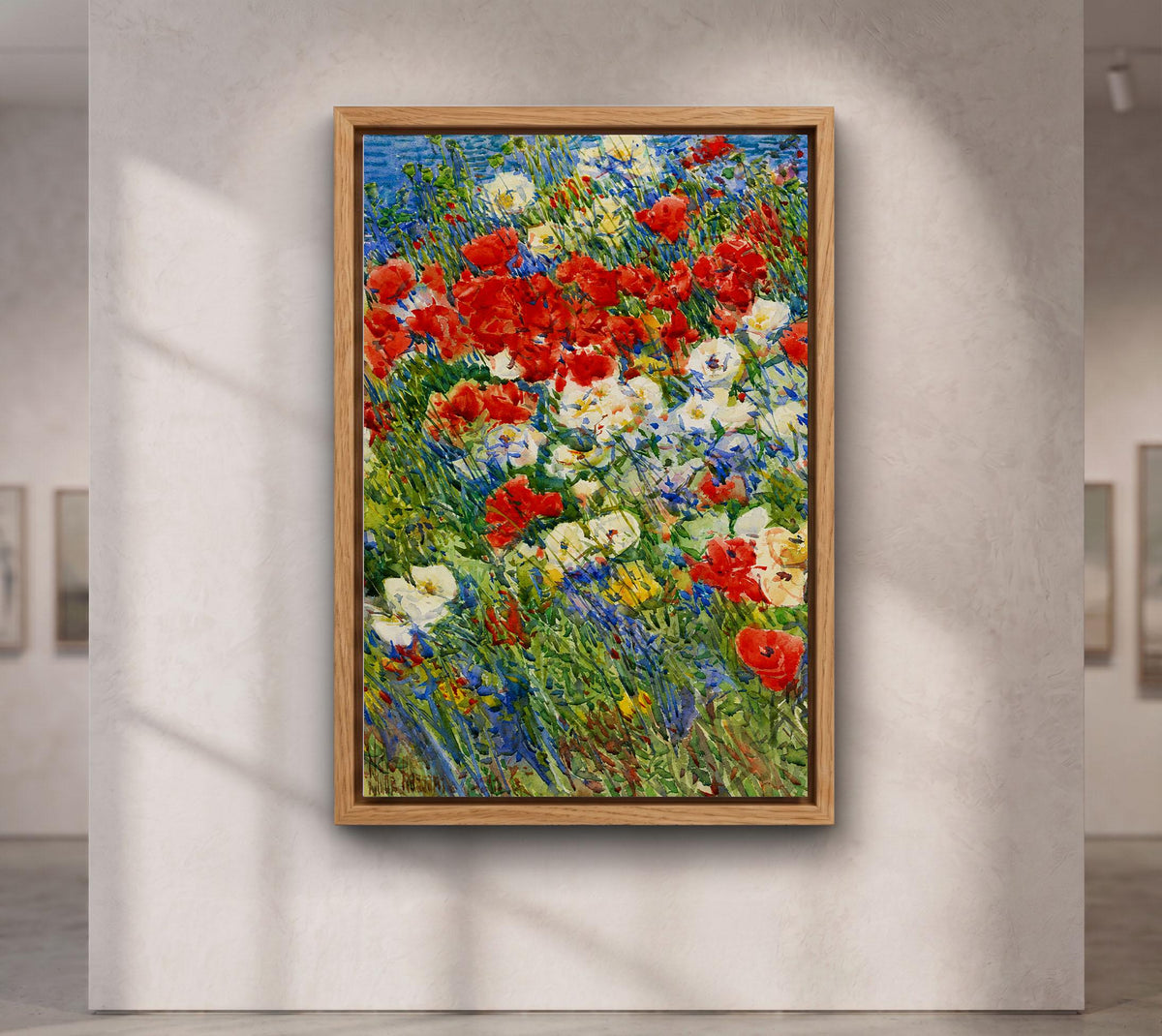 The Island Garden by Childe Hassam