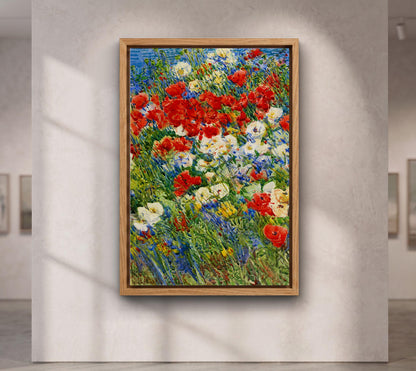 The Island Garden by Childe Hassam