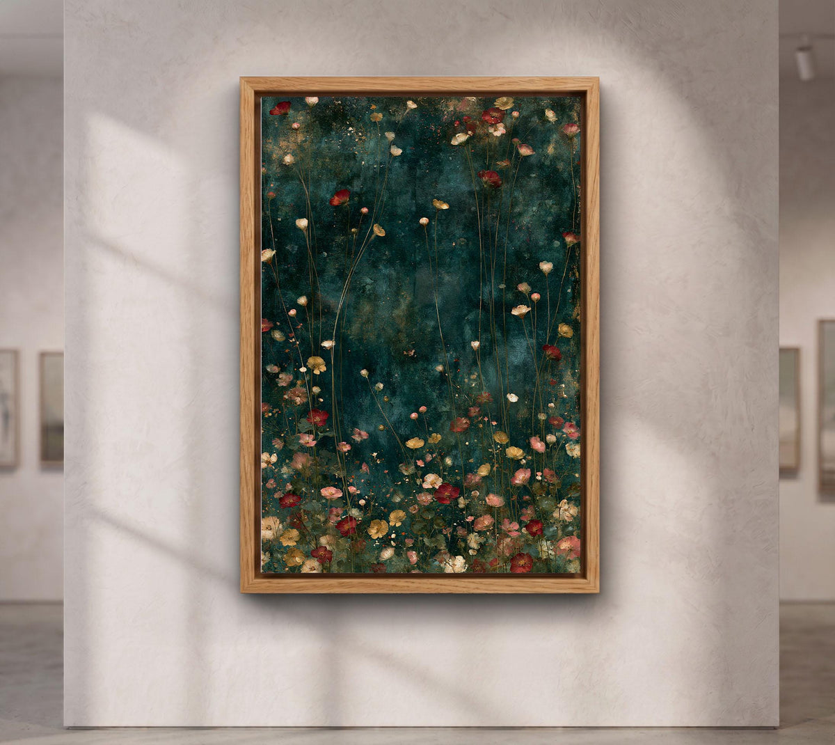 Emerald Wildflower Botanical Art