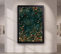 Emerald Wildflower Botanical Art