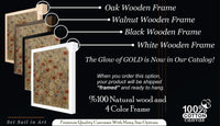 Vintage Wildflower Botanical Canvas