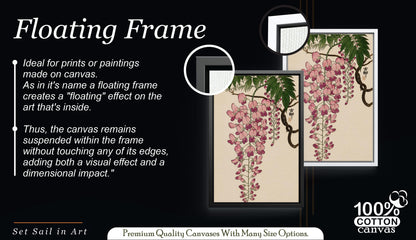 Japanese Wisteria Wall Art