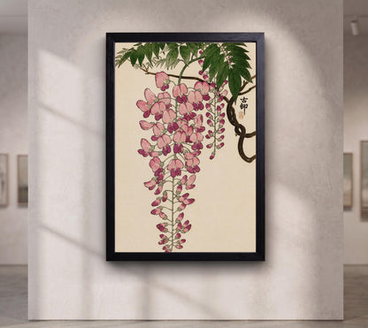 Japanese Wisteria Wall Art