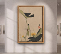 Libelle and lotus by Ohara Koson