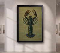 Crimson Crawfish illustrated by Charles Dessalines D' Orbigny