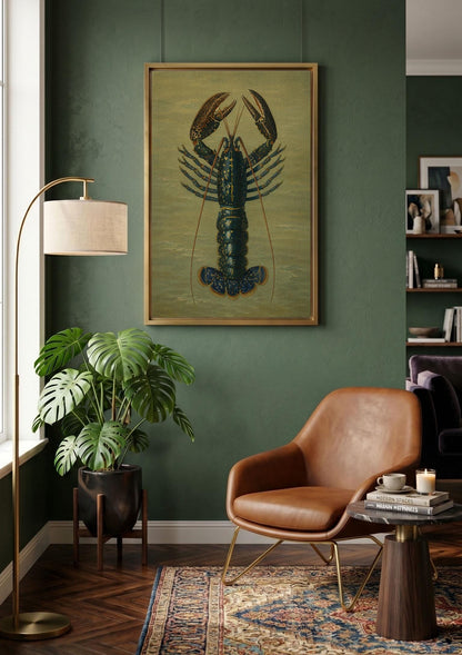Crimson Crawfish illustrated by Charles Dessalines D' Orbigny