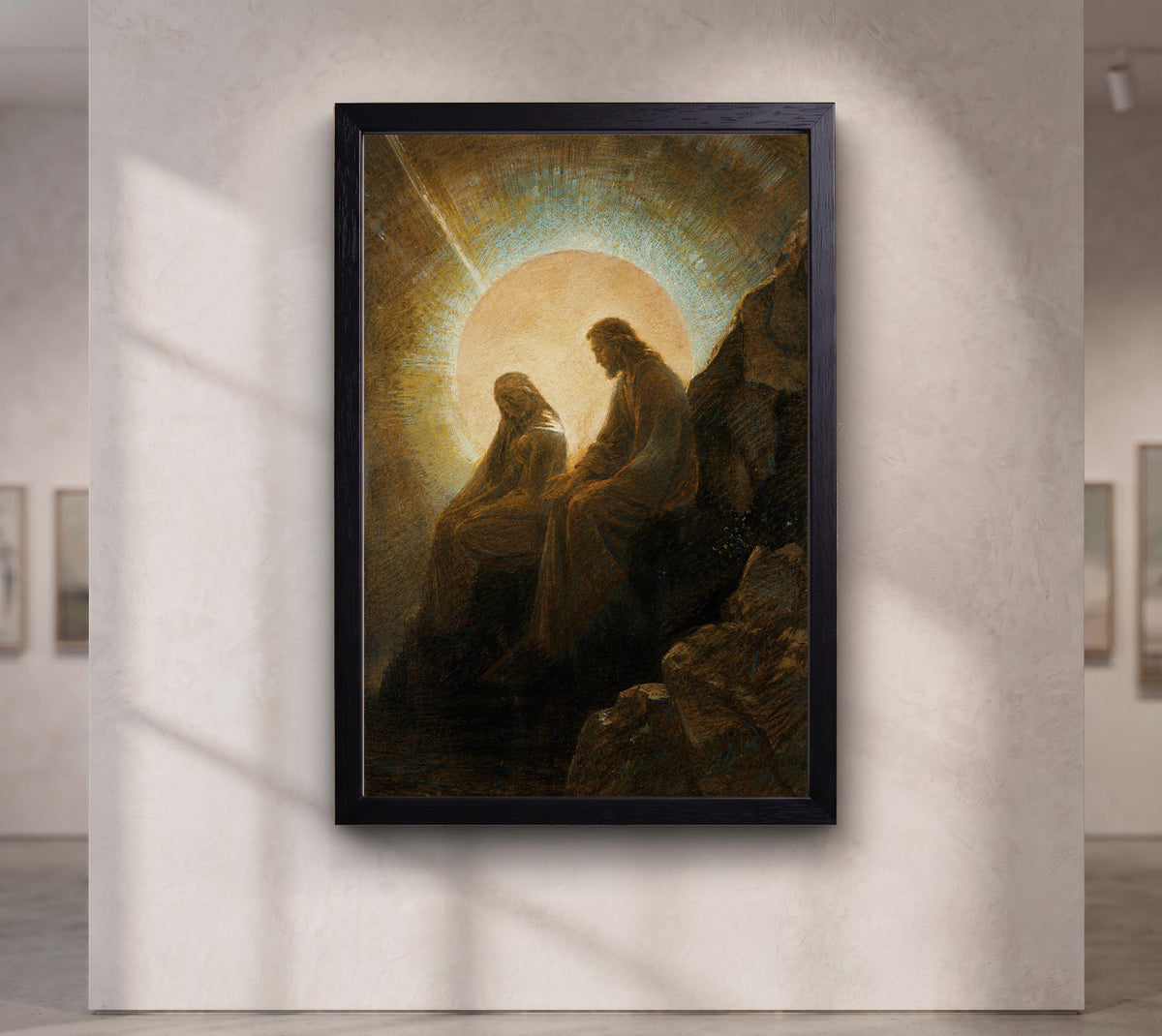 Christ Consoling the Mourning Woman