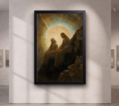 Christ Consoling the Mourning Woman
