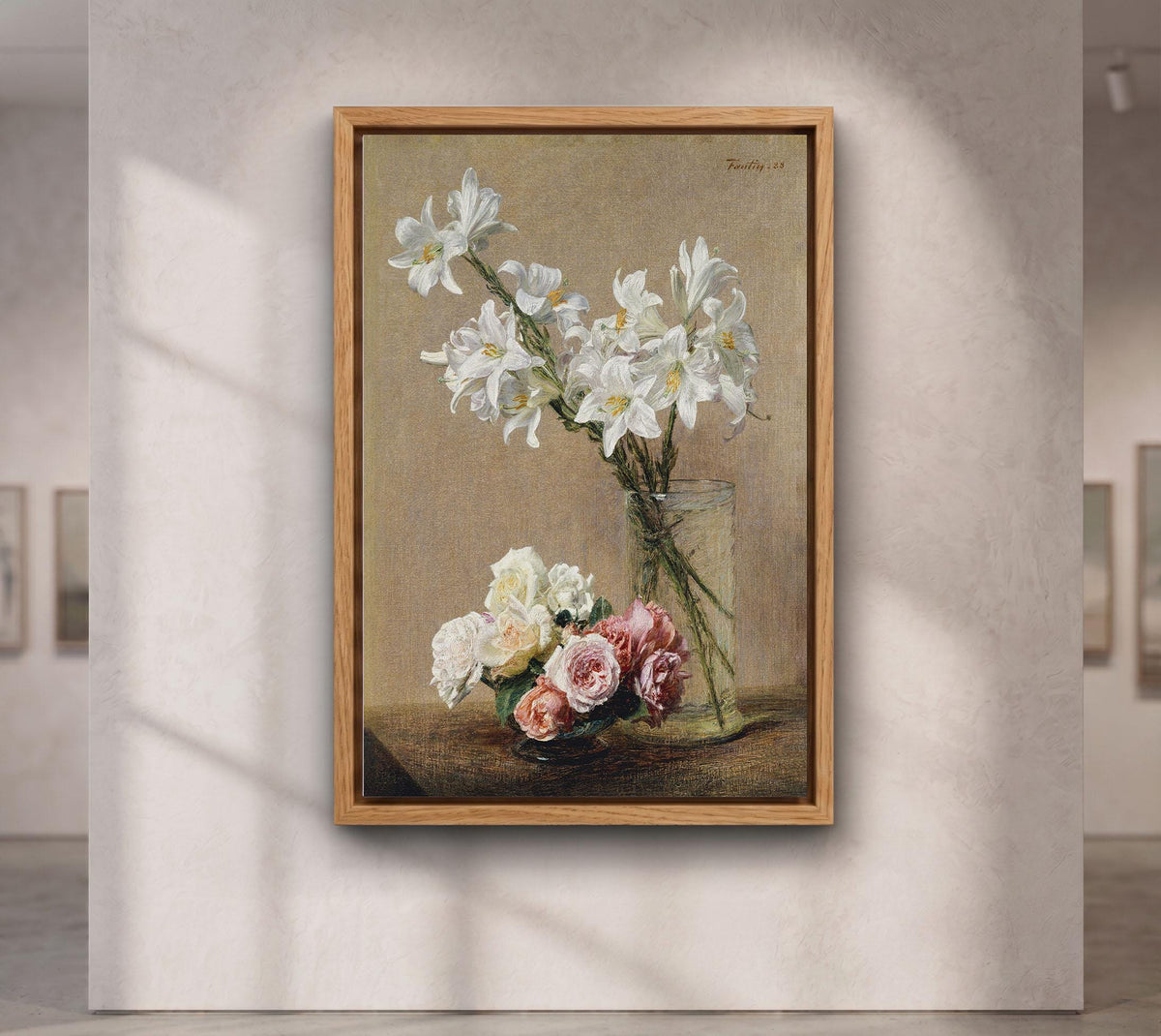 Roses and Lilies (1888)  by Henri Fantin–Latour