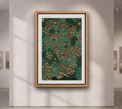 Japanese floral pattern from section VII plate IX. by G.A. Audsley