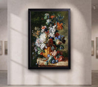 Bouquet of Flowers in an Urn (1724) by Jan van Huysum