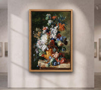 Bouquet of Flowers in an Urn (1724) by Jan van Huysum