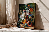 Bouquet of Flowers in an Urn (1724) by Jan van Huysum