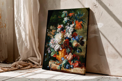 Bouquet of Flowers in an Urn (1724) by Jan van Huysum