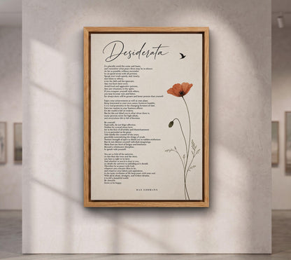 Desiderata Poem Print, Max Ehrmann