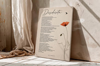 Desiderata Poem Print, Max Ehrmann