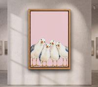 Funny Seagull Wall Art