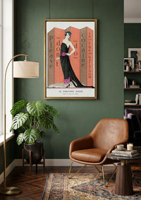 Please Don’t Do Coke Poster,George Barbier , Funny Bathroom Wall Art