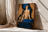 Don't Summon Demons ,Altered art, Witchy decor