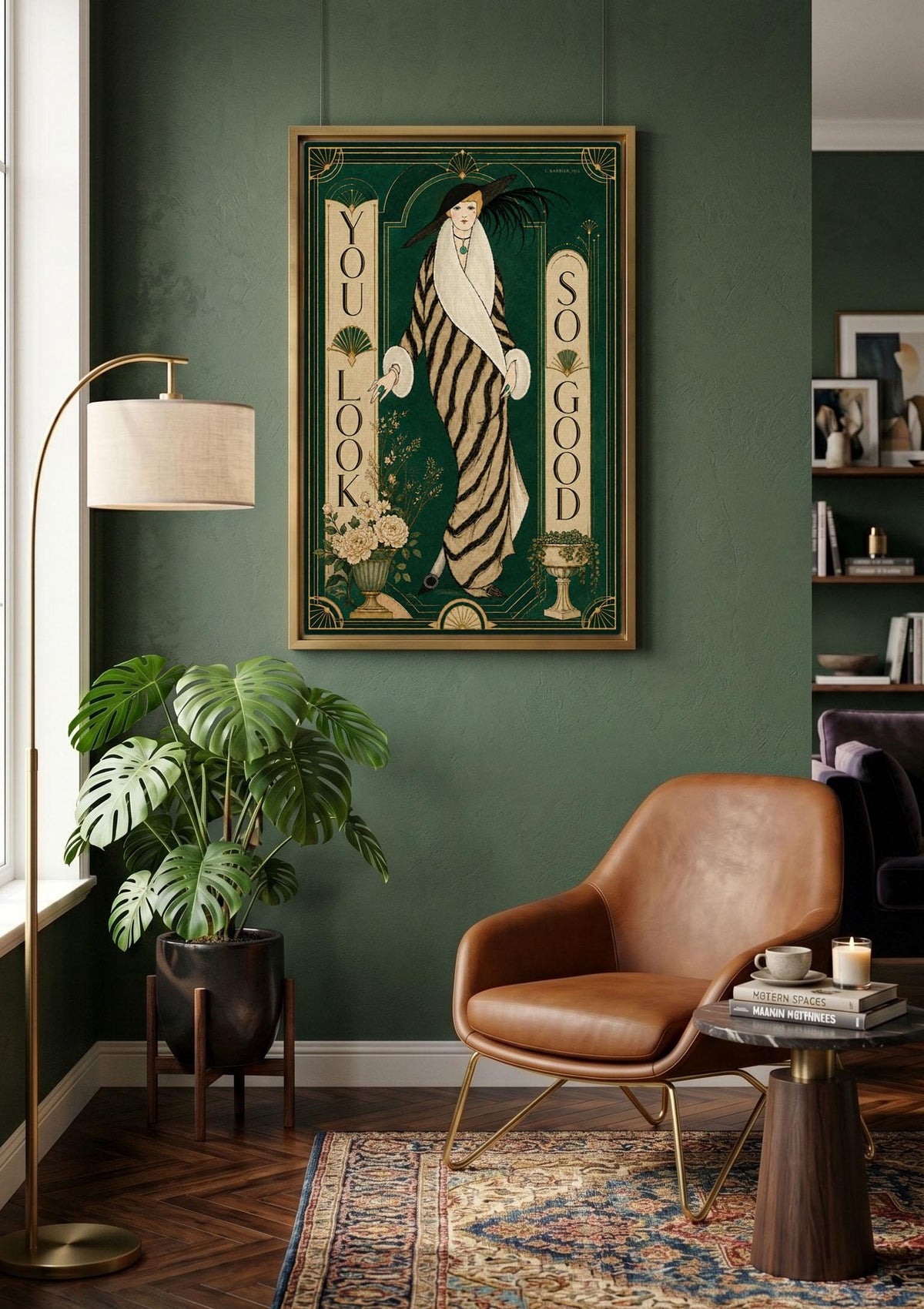 You Look So Good canvas wall art