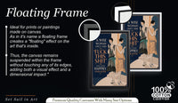 A Wise Woman Once Said Fuck This Shit, Art Deco Flapper Bathroom and Bar Decor,Funny Feminist Canvas Wall Art